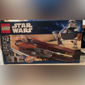 LEGO Star Wars Geonosian Starfighter 7959 (155 pcs) (RETIRED & HARD TO FIND)